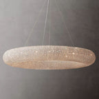 Halo Stranded Crystal Round Chandelier 59"