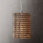 Halo Stranded Crystal Pendant Light