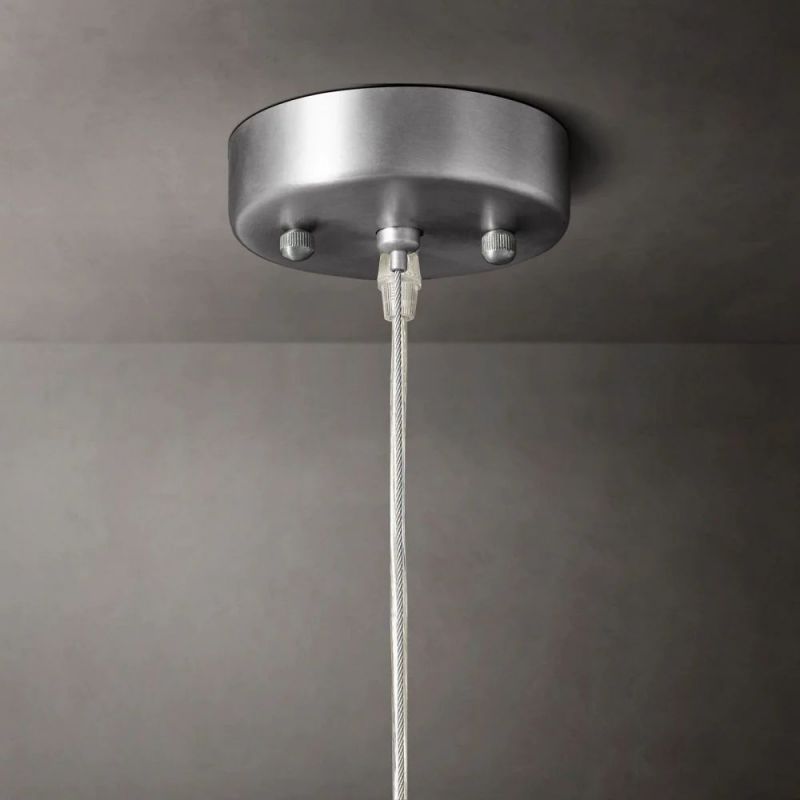 Halo Stranded Crystal Pendant Light