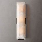 Harlow Faceted Calcite Linear Wall Sconce