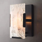 Harlow Faceted Calcite Wall Sconce