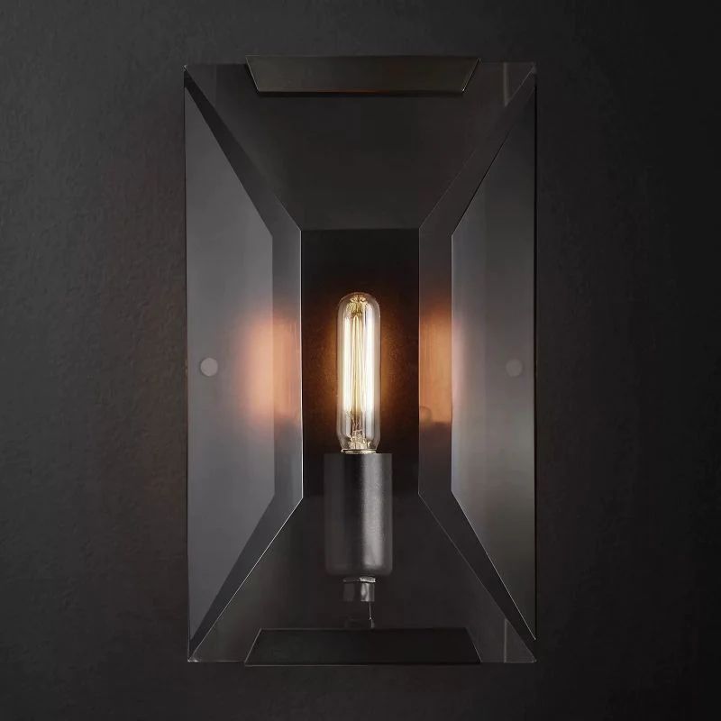 Harlow Faceted Crystal Wall Sconce