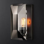 Harlow Faceted Crystal Wall Sconce