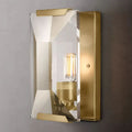 Harlow Faceted Crystal Wall Sconce