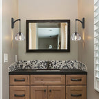 Hemisphere Delicate Crystal Wall Sconce