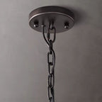 Harlow Faceted Calcite Round Chandelier 19"