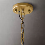 Harlow Faceted Calcite Round Chandelier 19"