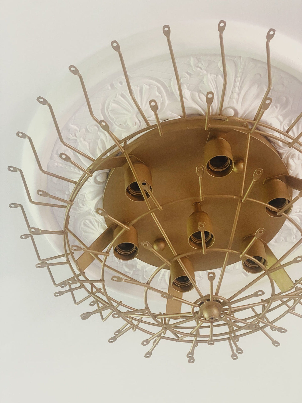 Poliedri Smoked Glass Chandelier