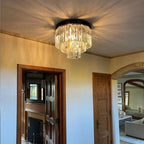 Odeon Deco Prism Tiered Flush Mount