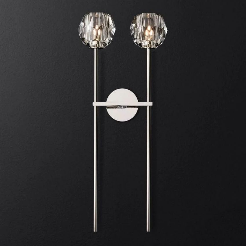 Boule De Radiant Crystal Grand Wall Sconce