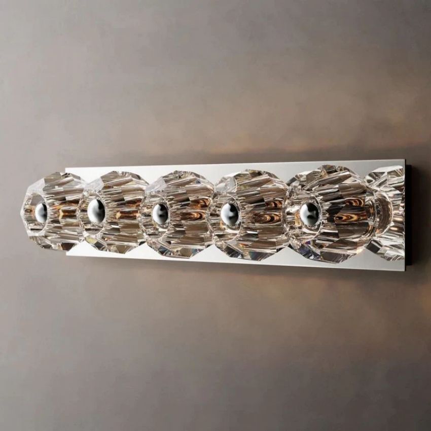 Boule De Radiant Crystal Linear Wall Sconce