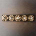 Boule De Radiant Crystal Linear Wall Sconce