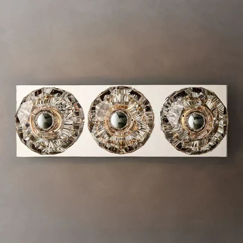 Boule De Radiant Crystal Linear Wall Sconce