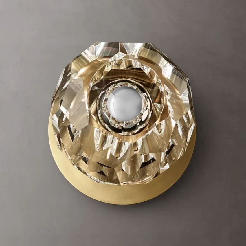Boule De Radiant Crystal Petite Wall Sconce
