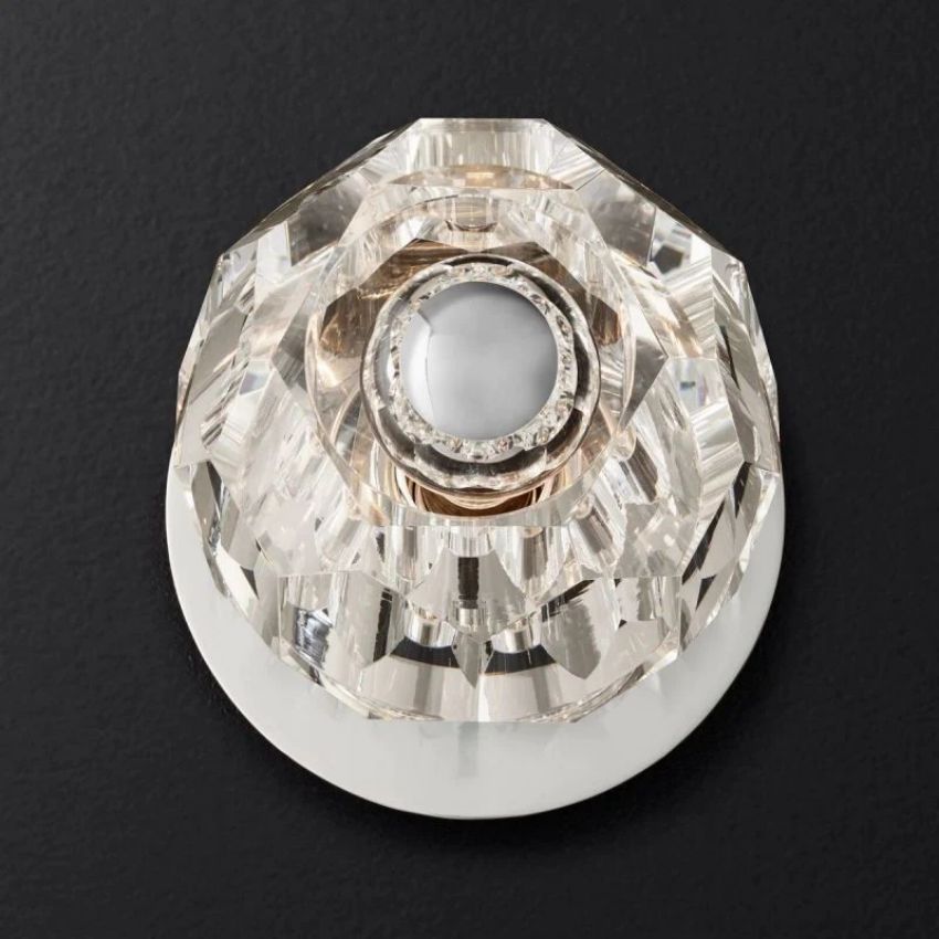 Boule De Radiant Crystal Petite Wall Sconce