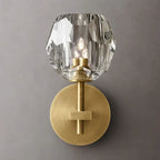 Boule De Radiant Crystal Short Wall Sconce