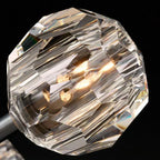 Boule De Radiant Crystal Short Wall Sconce