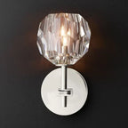 Boule De Radiant Crystal Short Wall Sconce