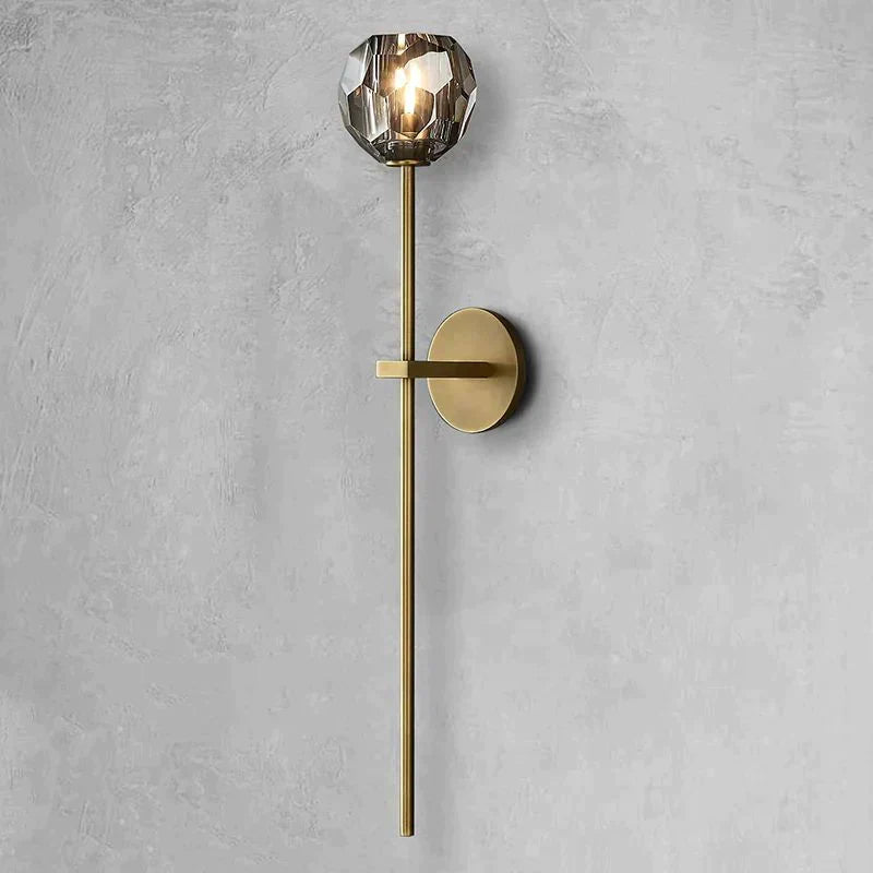 Boule De Radiant Crystal Grand Wall Sconce