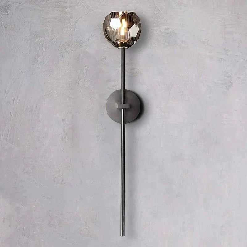 Boule De Radiant Crystal Grand Wall Sconce