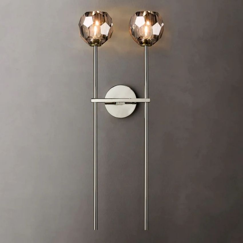 Boule De Radiant Crystal Grand Wall Sconce