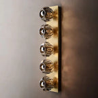 Boule De Radiant Crystal Linear Wall Sconce