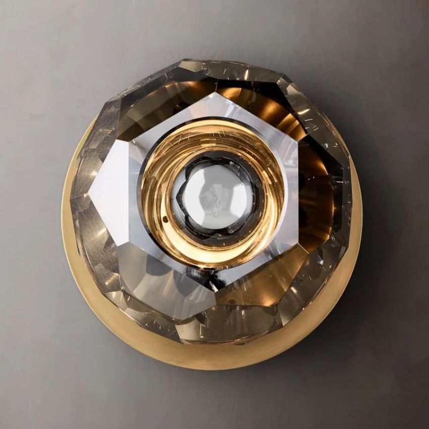 Boule De Radiant Crystal Petite Wall Sconce