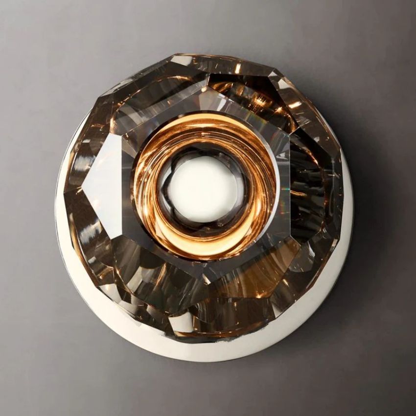 Boule De Radiant Crystal Petite Wall Sconce