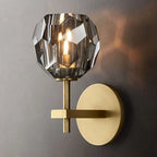Boule De Radiant Crystal Short Wall Sconce