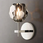 Boule De Radiant Crystal Short Wall Sconce