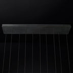 Aquitaine Faceted Cluster Linear Chandelier 72"