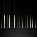Aquitaine Faceted Cluster Linear Chandelier 72"