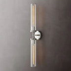 Lambert Cylindrical Glass Double Wall Sconce