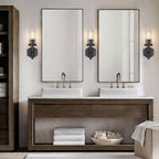 Lambert Hexagonal Glass Wall Sconce