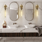 Lambert Cylindrical Glass Wall Sconce