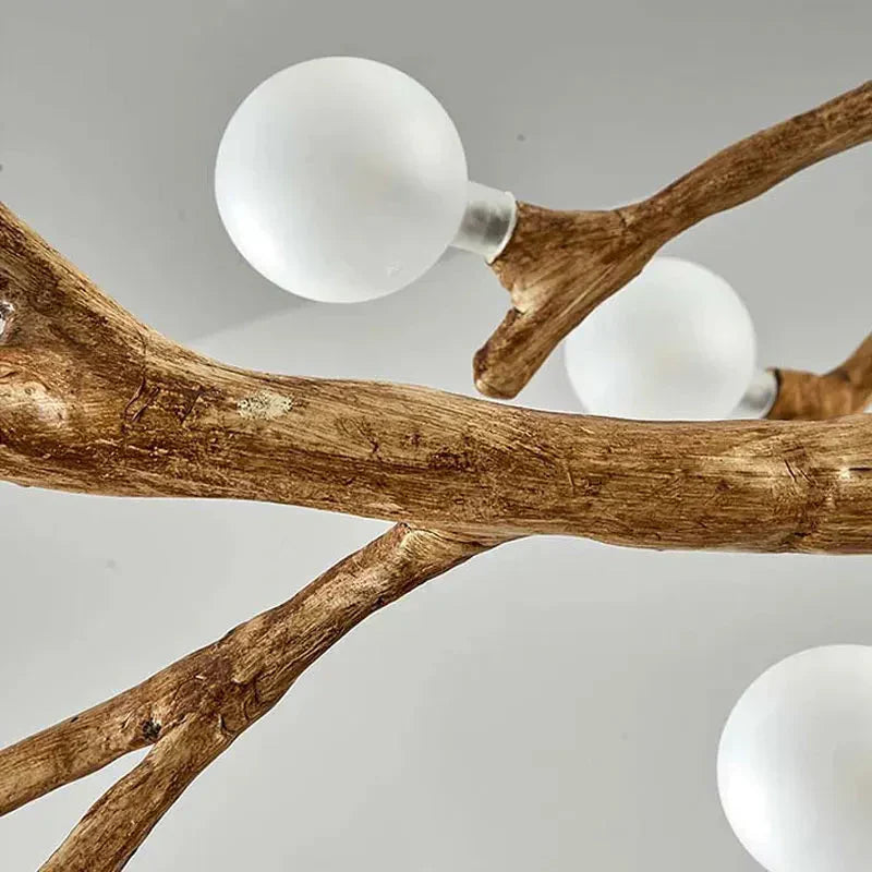 Demolion  Glass  Glove Branch Chandelier