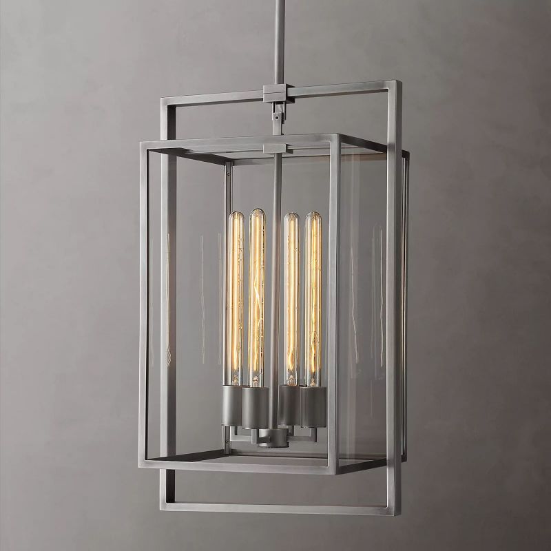 Beckman Framed Glass Pendant Light