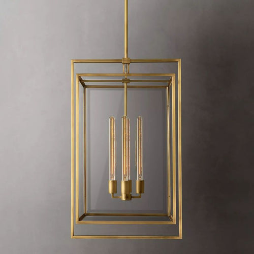 Beckman Framed Glass Pendant Light