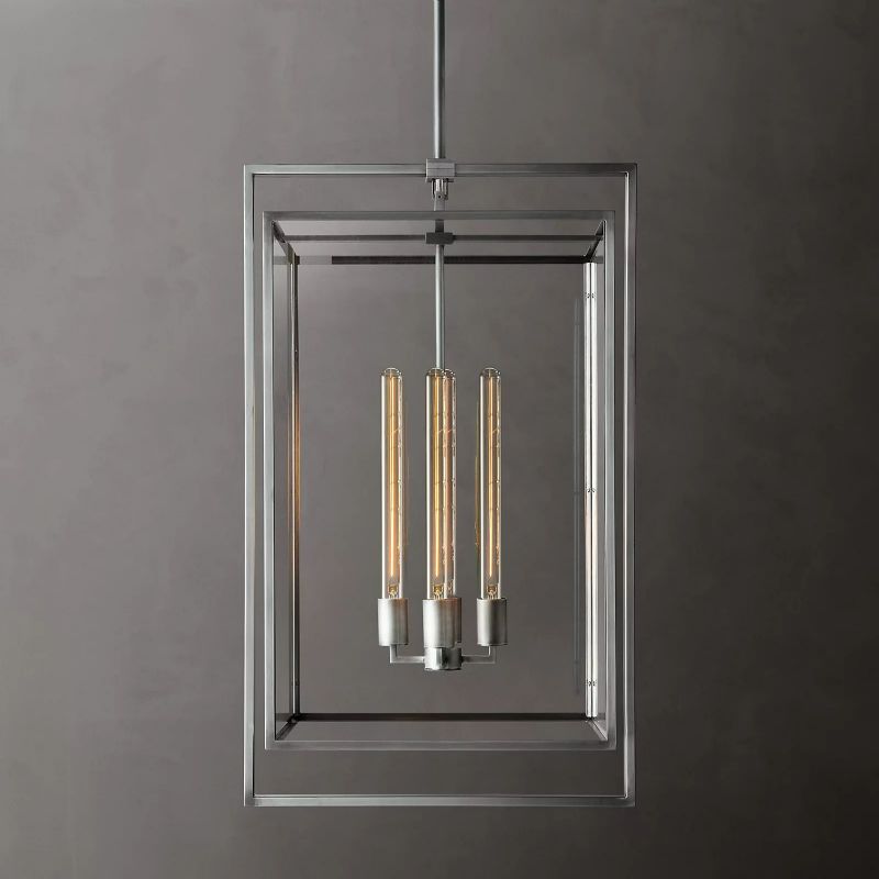 Beckman Framed Glass Pendant Light