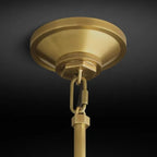 Machinist Glass Cylinder Pendant Light