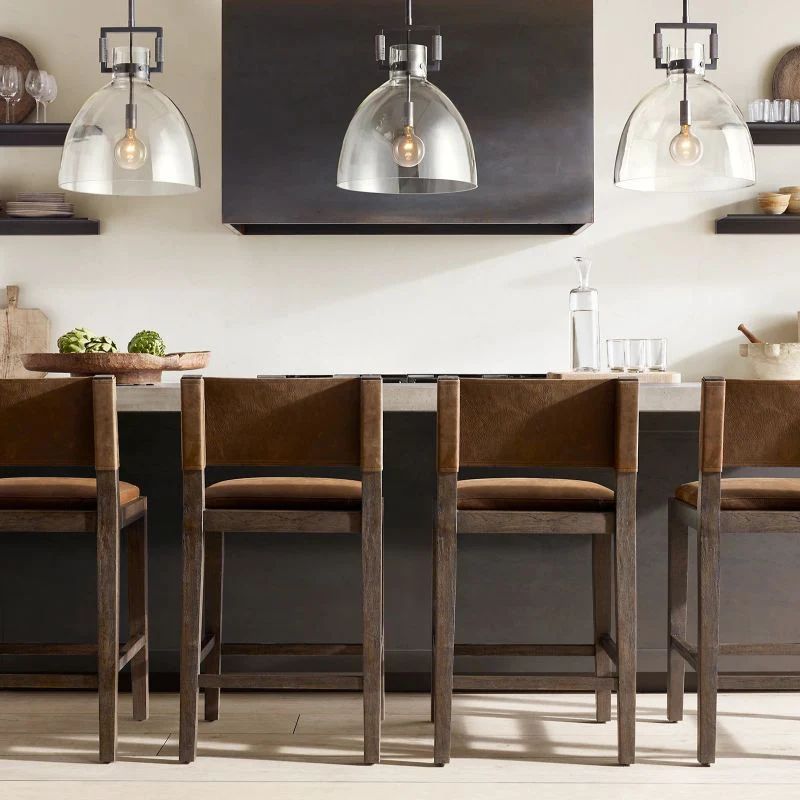 Machinist Glass Cloche Pendant Light