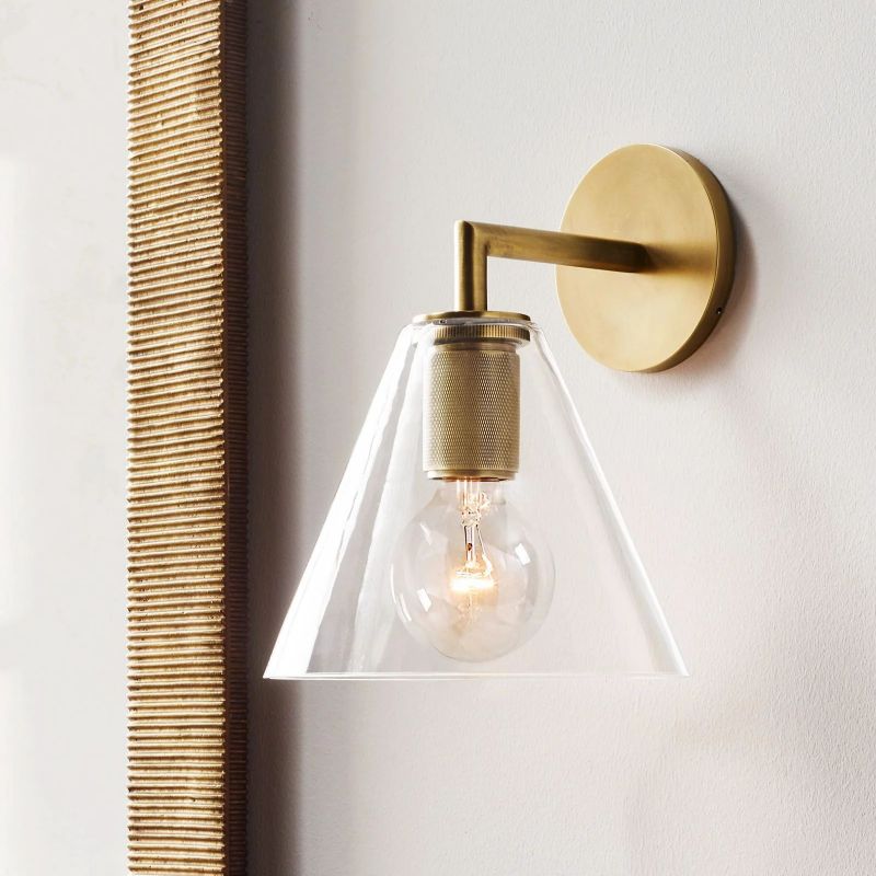 Utilitaire Funnel Shade Wall Sconce