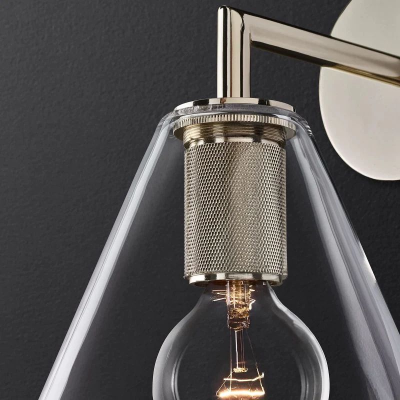 Utilitaire Funnel Shade Wall Sconce