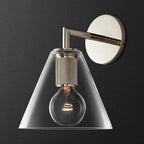 Utilitaire Funnel Shade Wall Sconce