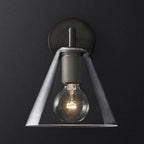 Utilitaire Funnel Shade Wall Sconce