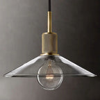 Utilitaire Glass Shade Pendant Light