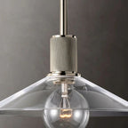 Utilitaire Glass Shade Pendant Light
