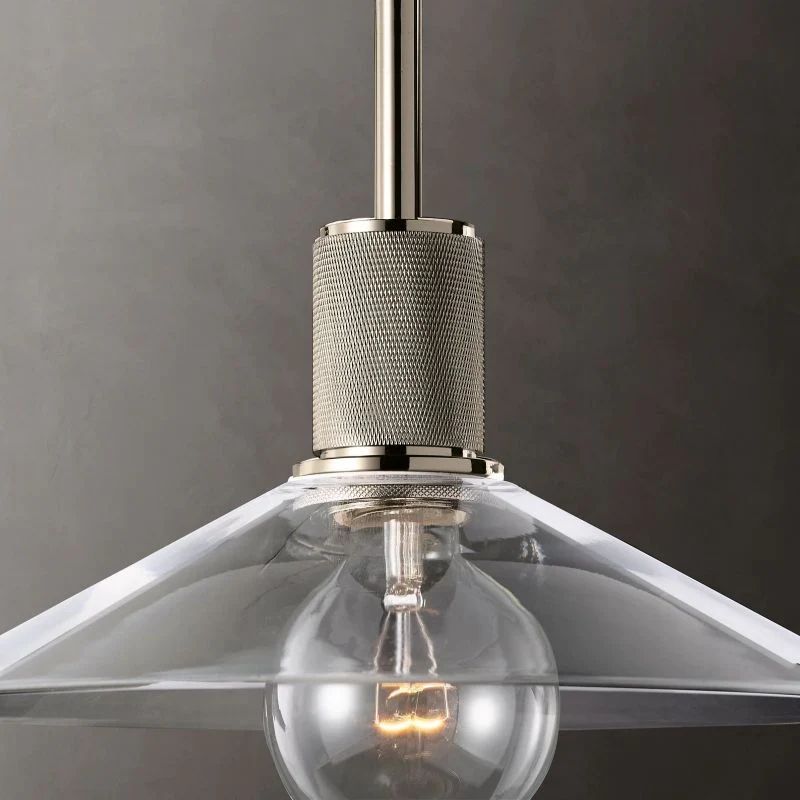 Utilitaire Glass Shade Pendant Light