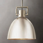 Machinist Metal Cloche Pendant Light