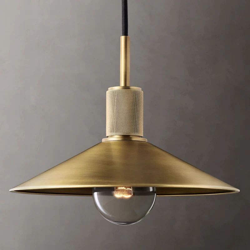 Utilitaire Metal Shade Pendant Light